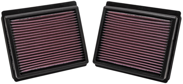 K&N Replacement Air Filter INFINITI M35 3.5L V6; 09-10 (2 PER BOX) 33-2440