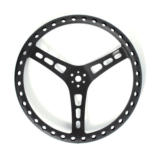 Joes Racing Products 15In Lw Steering Wheel Alum Dished Black 13515-B Joes Racing Products 15In Lw Steering Wheel Alum Dished Black 13515-B