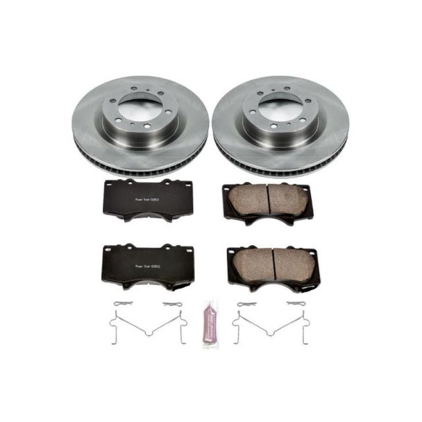 Power Stop 10-19 Lexus GX460 Front Autospecialty Brake Kit KOE5873
