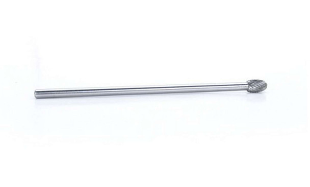 Powerhouse Carbide Burr - Dbl Cut Solid 3/8 Oval W/6In Shk Pow353606