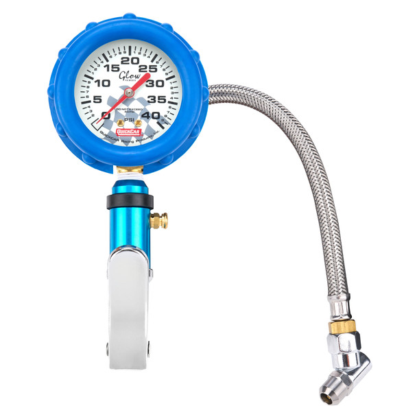 Quickcar Racing Products Tire Inflator 0-40Psi Glow 56-242