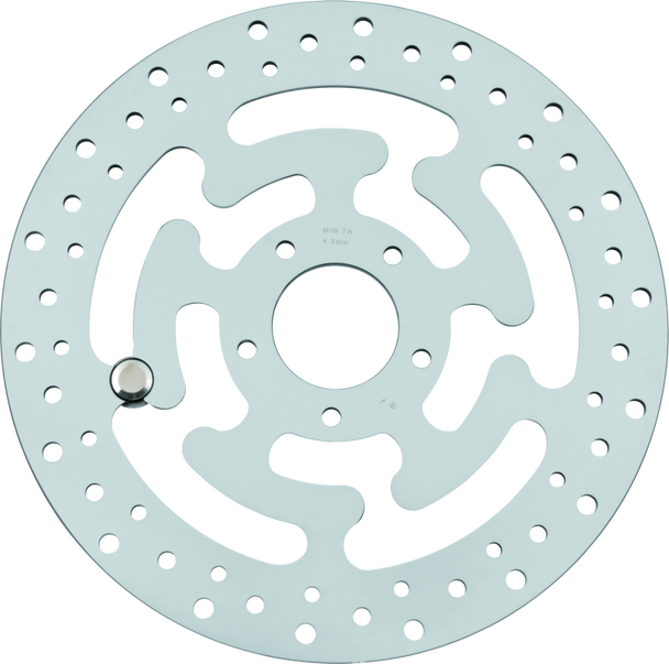 Bikers Choice 08-16 Touring OEM Style 11.8in Polished Front Brake Rotor Left Replaces H-D 41809-08 482554