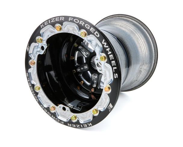 Keizer Aluminum Wheels, Inc. Wheel 1.75Spl 10In X 12In 6In Bs Bdlk Black 10126Spfblbt Keizer Aluminum Wheels, Inc. Wheel 1.75Spl 10In X 12In 6In Bs Bdlk Black 10126Spfblbt