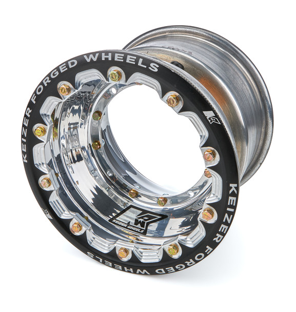 Keizer Aluminum Wheels, Inc. Wheel $-Pin 10X8 4In Bs W/Bdlk Brake Bell 1084Fblbc