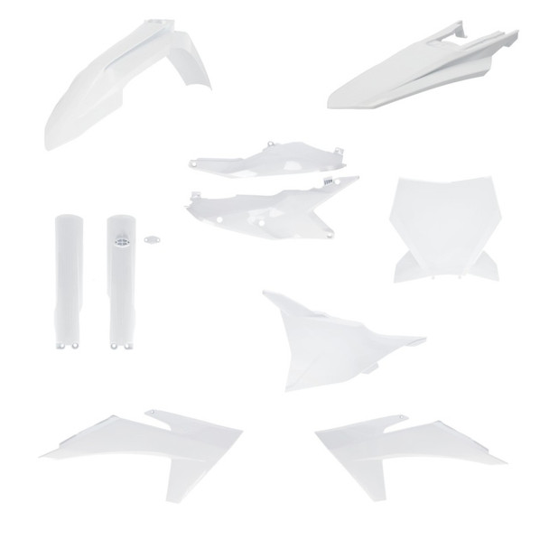 Acerbis 23-24 KTM 125-450 SX/SX-F/XC/XC-F Plastic Kit - White