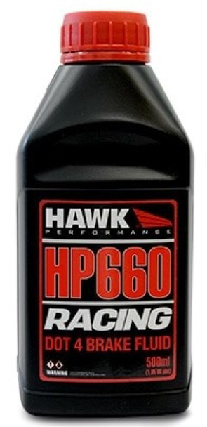 Hawk Performance Race DOT 4 Brake Fluid - 500ml Bottle HP660