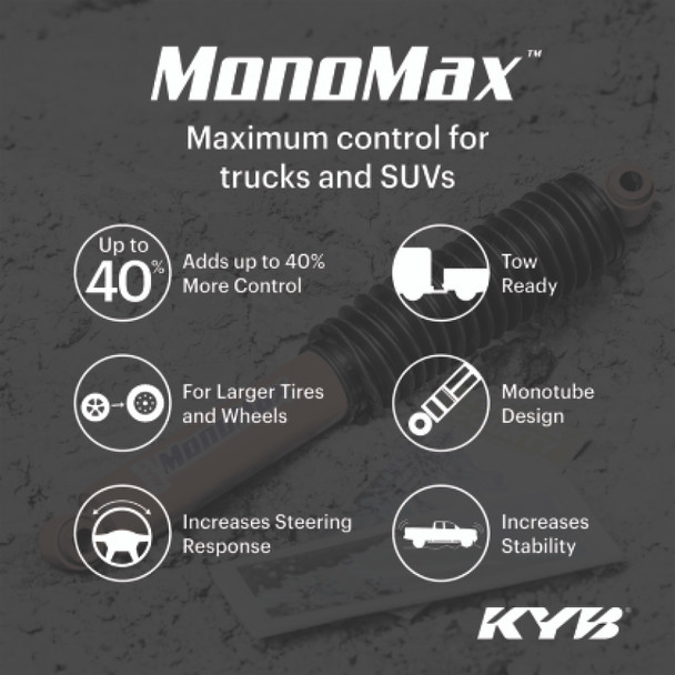 KYB 2021+ Ford F150 (RWD) (Exc. HD Payload Package) MonoMax Gas Strut - Front