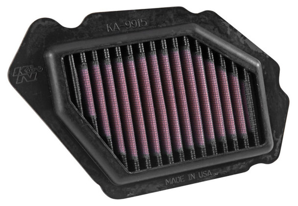 K&N 2015 Kawasaki Ninja H2 998 Drop In Replacement Air Filter KA-9915
