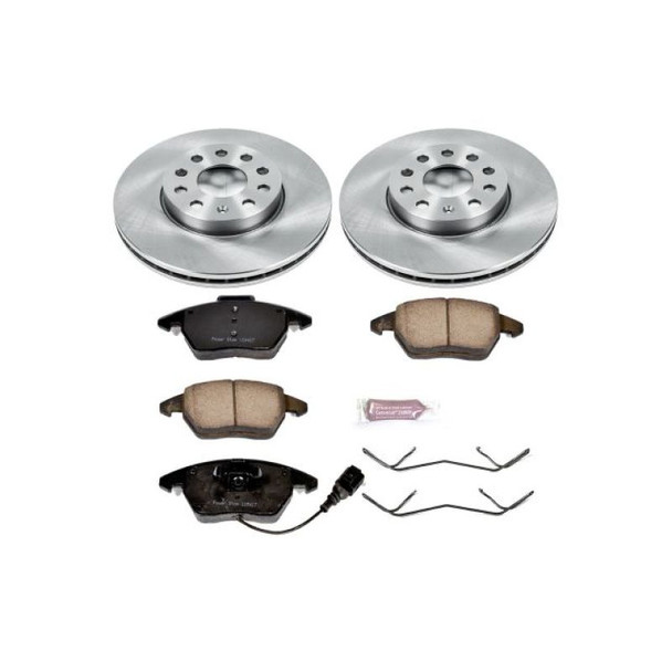 Power Stop 10-12 Audi A3 Front Autospecialty Brake Kit KOE4623