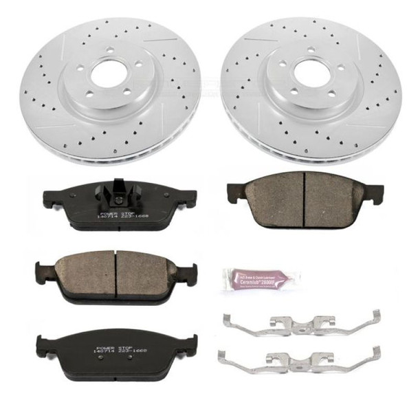 Power Stop 13-14 Ford Focus Front Z23 Evolution Sport Brake Kit K6479