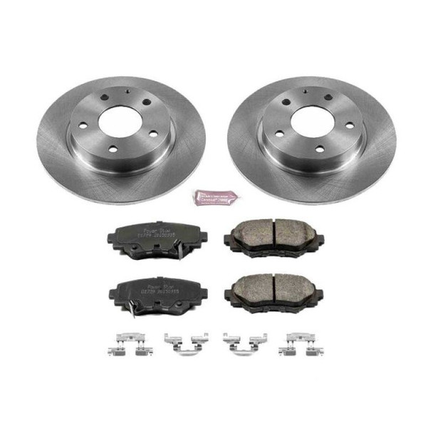 Power Stop 14-16 Mazda 3 Rear Autospecialty Brake Kit KOE6963