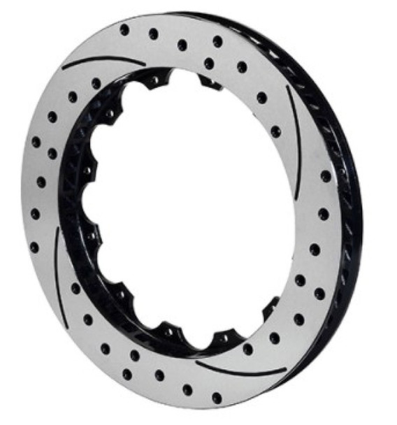 Wilwood Rotor-SRP48 SPC-37-RH-BLK-Drill 12.88 x 1.10 - 12 on 8.75in 160-13543-BK