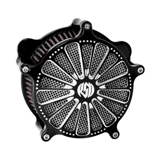 Roland Sands Design Venturi Air Cleaner Domino - Contrast Cut 0206-2028-BM