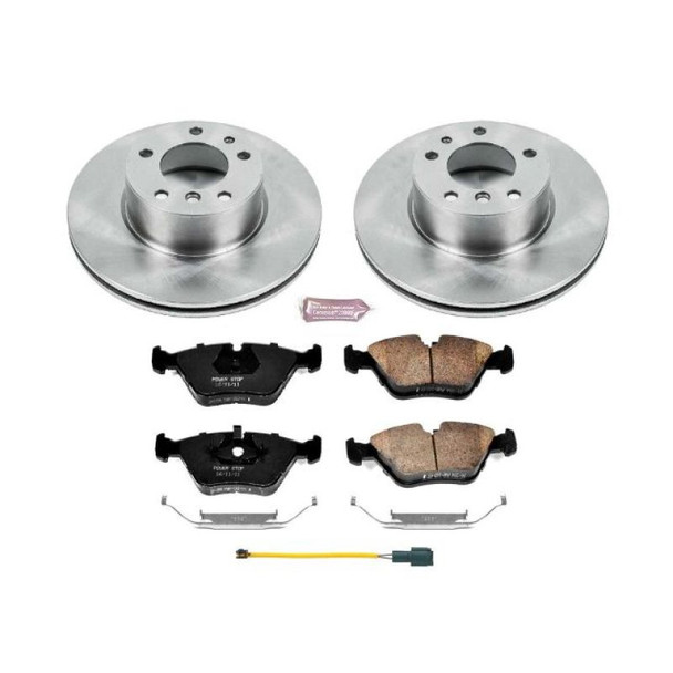 Power Stop 1989 BMW 525i Front Autospecialty Brake Kit KOE7334