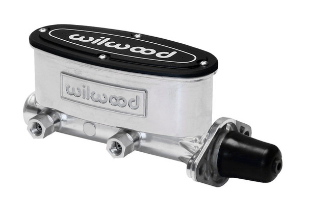 Wilwood High Volume Tandem Master Cylinder - 1 1/8in Bore Ball Burnished 260-8556-P