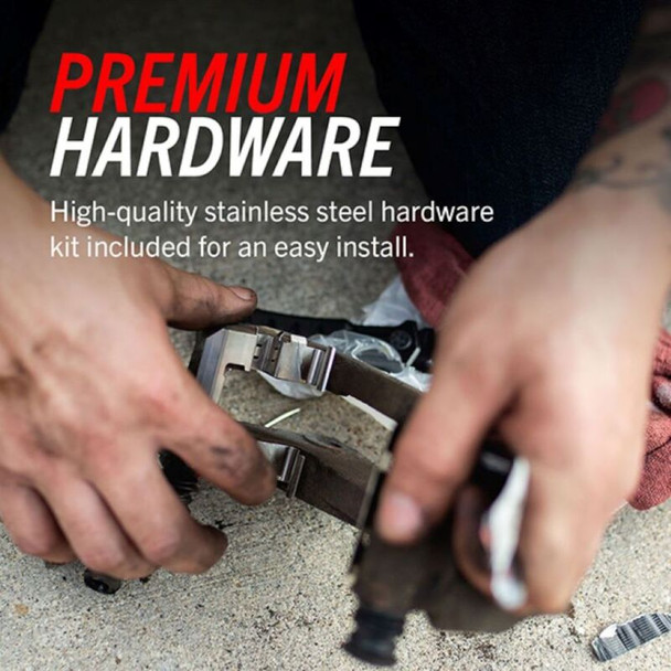 Power Stop 87-92 Chevrolet Camaro Front Z17 Evolution Ceramic Brake Pads w/Hardware 17-412
