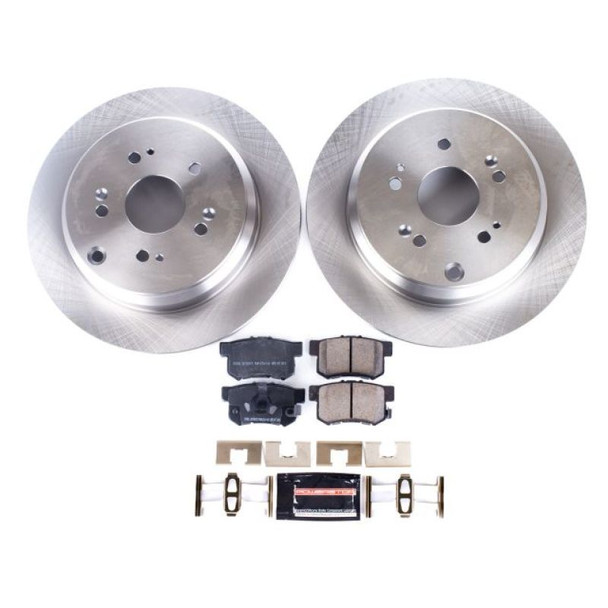 Power Stop 10-18 Acura RDX Rear Autospecialty Brake Kit KOE206