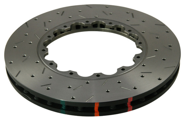 DBA XS 5000 Series Replacement Front Slotted/Drilled Rotor 15-17 Challenger/Charger SRT8 Hellcat 52910.1XS