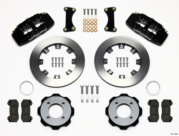 Wilwood Dynapro 6 Front Hat Kit 12.19in 2011 Fiesta 140-11899