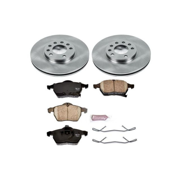 Power Stop 99-03 Saab 9-3 Front Autospecialty Brake Kit KOE834