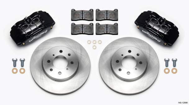Wilwood DPHA Front Caliper & Rotor Kit Honda / Acura w/ 262mm OE Rotor 140-12996