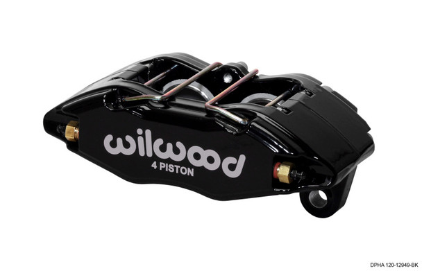 Wilwood Caliper-Dynapro Honda/Acura - Black Powder 1.62in Pistons .83in Disc 120-12949-BK