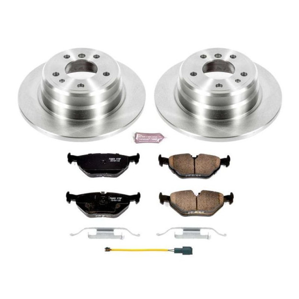 Power Stop 1989 BMW 525i Rear Autospecialty Brake Kit KOE7336