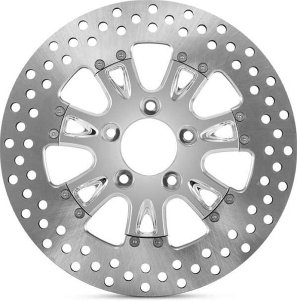 Performance Machine Disc/Carr 11.8 Royce Rr - Chrome 0133-1802RYCS-CH