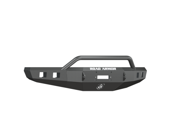 Road Armor 15-17 Ford F-150 Stealth Front Winch Bumper w/Pre-Runner Guard - Tex Blk 615R4B