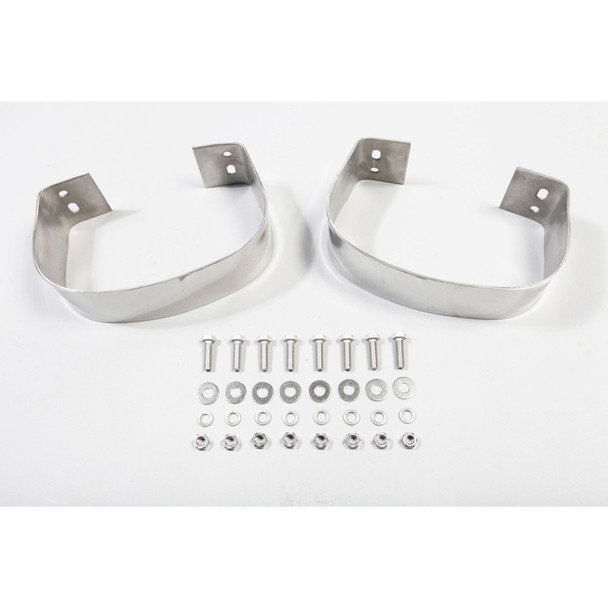 Rugged Ridge 76-95 Jeep CJ / Jeep Wrangler Stainless Steel Rear Bumperettes 11108.01