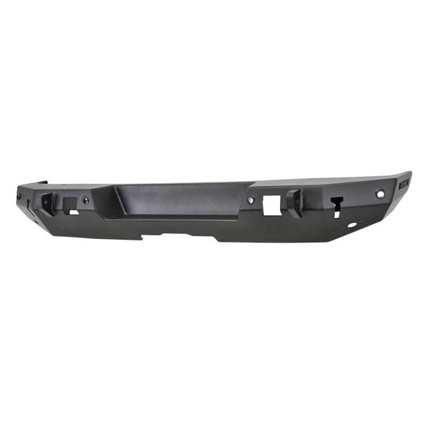 Westin 18-19 Jeep Wrangler JL WJ2 Rear Bumper w/  Sensors (Excl. Wrangler JK) - Textured Black 59-82045