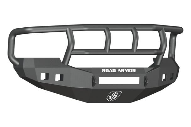 Road Armor 05-07 Ford F-250 Stealth Front Bumper w/Titan II Guard Wide Flare - Tex Blk 605R2B-NW