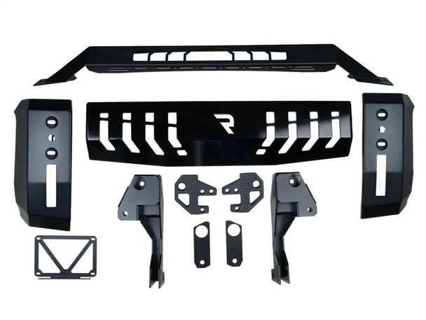 N-Fab HVM Bull Bar 19-23 GMC 1500 - Tex. Black G19BB01-TX