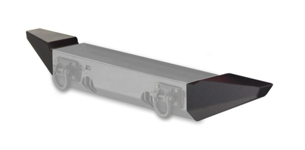 Rugged Ridge Standard Bumper Ends XHD Front Bumper 76-06 CJ&Wrang 11540.42