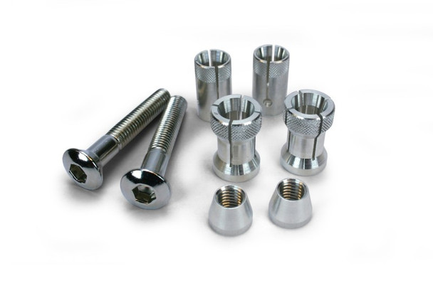 Cycra Comp Probend Bar End Set -Silver 1CYC-1053-02