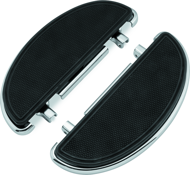 Bikers Choice 82-20 FLH FLT 86-17 FLST Chrome Half-Moon Floorboard Kit 480624