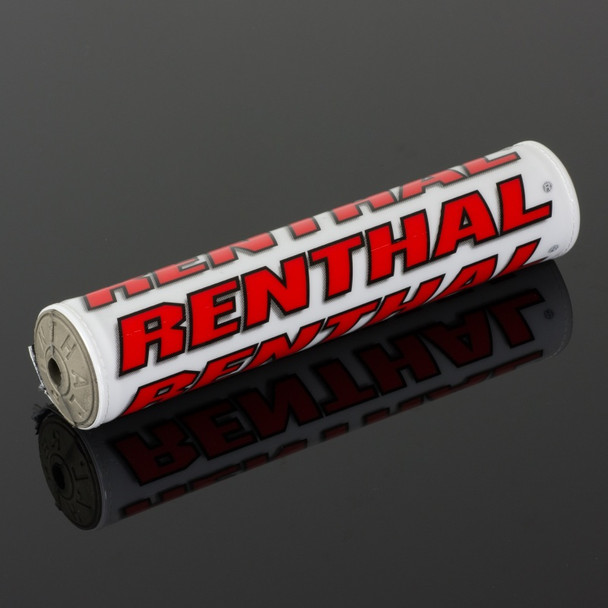 Renthal SX Pad 10 in. - White/ Red P263