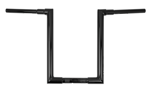 Burly Brand Jason Bar 16in - Gloss Black B12-6092B