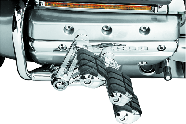 Kuryakyn Ergo II Dually ISO Pegs With Long Arms Chrome 4056