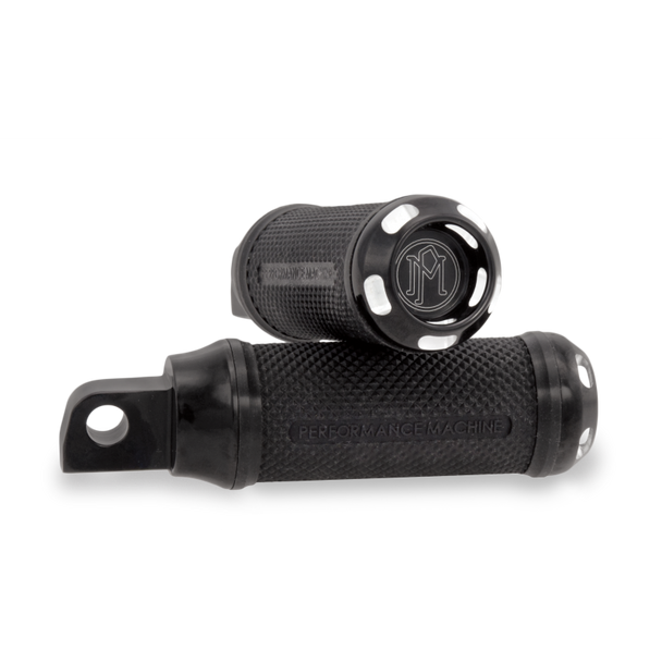 Performance Machine Footpegs Apex Rider - Contrast Cut 0035-1239M-BM