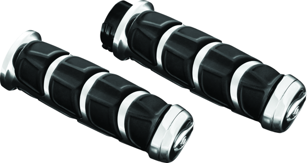 Kuryakyn Kinetic Grips Metric Chrome 6375