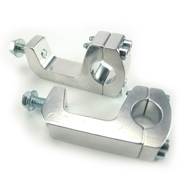 Cycra Standard 7/8 in. Bar U Clamp - Silver 1CYC-1151-02