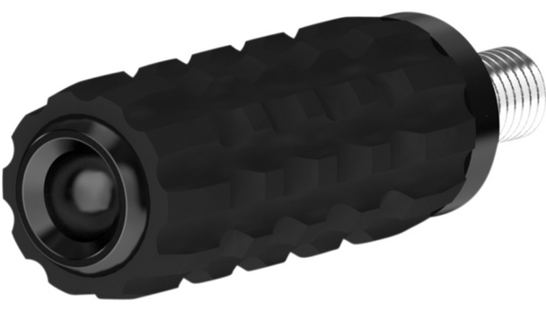Roland Sands Design Toe Peg Billet Traction - Black Ano 0033-1163-B