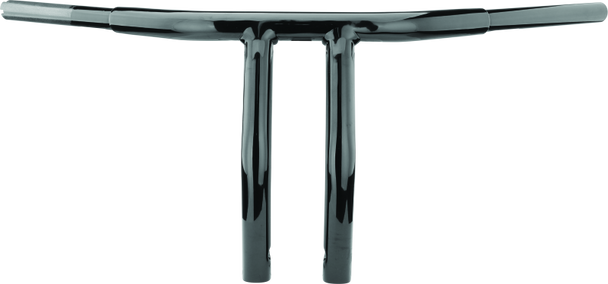 Bikers Choice Throttle By Wire Black 10 Inch Pullback 1.25 Inch Fat Riser Tbar Custom 402249