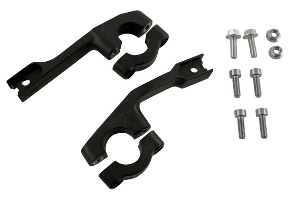 Acerbis Vented Uniko Plastic Mount - Black 2097190001
