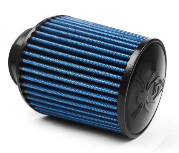 Injen SuperNano Web Dry Air Filter - 3.00 Filter 5 Base / 5 Tall / 4 Top - 45 Pleat X-1017-BB