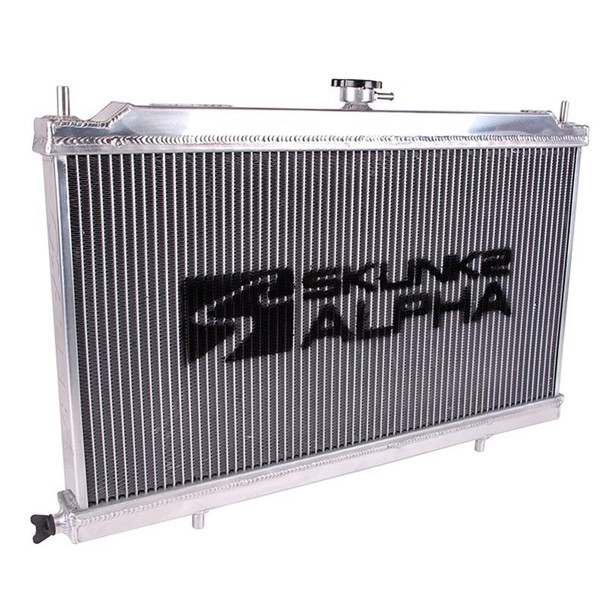 Skunk2 Alpha Series 88-91 Honda CRX/Civic Radiator (Full Size) (Dual Core) (Manual Trans.) 349-05-1500