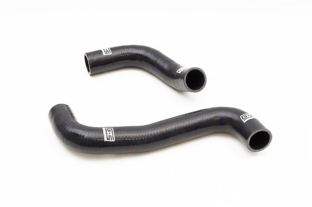GrimmSpeed 08-14 Subaru WRX / 08-17 Subaru STi / 09-13 Subaru Forester XT Radiator Hose Kit - Black 405322