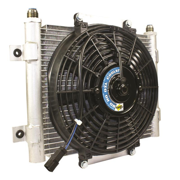 BD Diesel Xtrude Trans Cooler w/Fan 5.5in 1300611