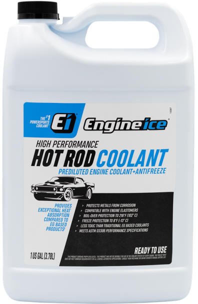 Engine Ice Hot Rod Coolant + Antifreeze Performance Automotive 1 Gal 13464